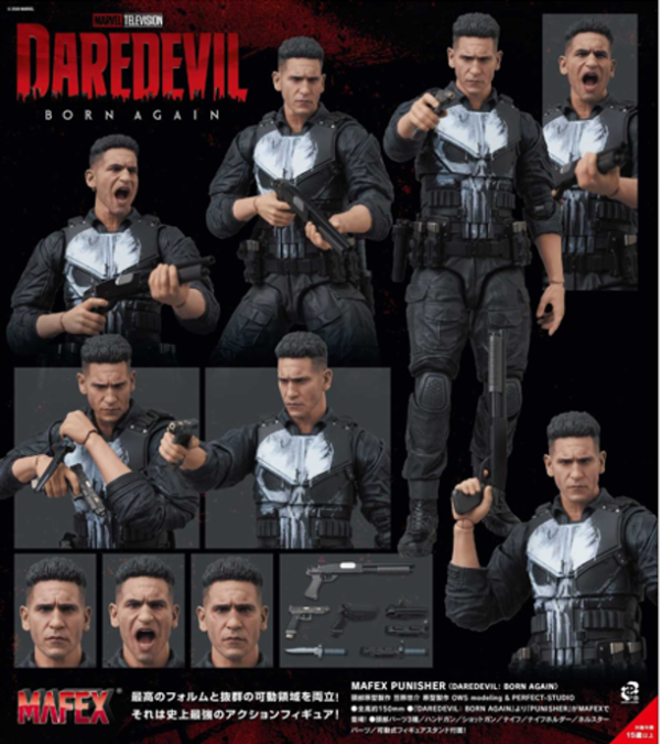 【史派克工廠】預購免運27年8月 MAFEX 337 漫威 夜魔俠 重生 制裁者 1120 MAFEX 337 漫威 夜魔俠 重生 制裁者