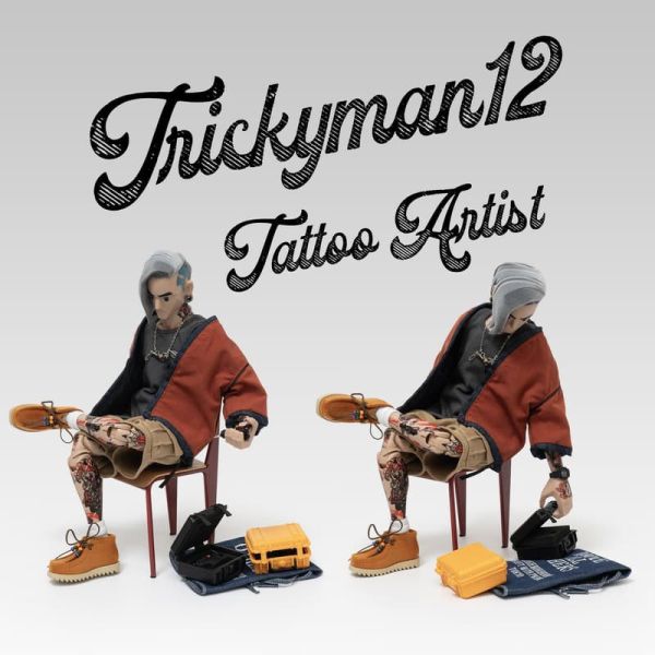 【史派克工廠】預購免運25年12月 trickyMan12 1/6 刺青師2 特別版 可動人偶 1201 trickyMan12 1/6 刺青師2 特別版 可動人偶