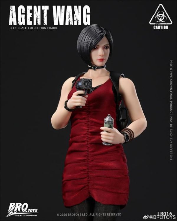 【史派克工廠】預購免運27年Q2 BROTOYS 王探員 艾達王 惡靈古堡2 重製版 1/12 可動 1211 BROTOYS 王探員 艾達王 惡靈古堡2 重製版 1/12 可動