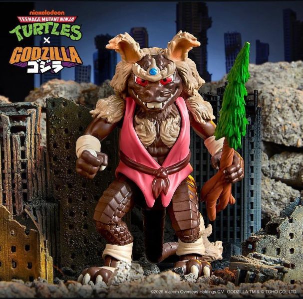 【史派克工廠】結單免運Q3 Playmates TMNT x Godzilla 忍者龜 X 哥吉拉 一套6入 0309 Playmates TMNT x Godzilla 忍者龜 X 哥吉拉 一套6入