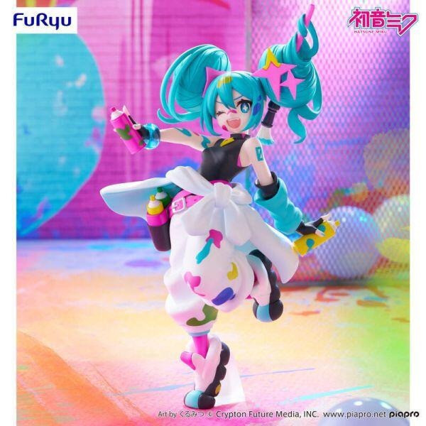 【史派克工廠】結單25年9月 Furyu景品 初音未來 Trio-Try-iT公仔 塗鴉女孩Ver. 0509 Furyu景品 初音未來 Trio-Try-iT公仔 塗鴉女孩Ver.