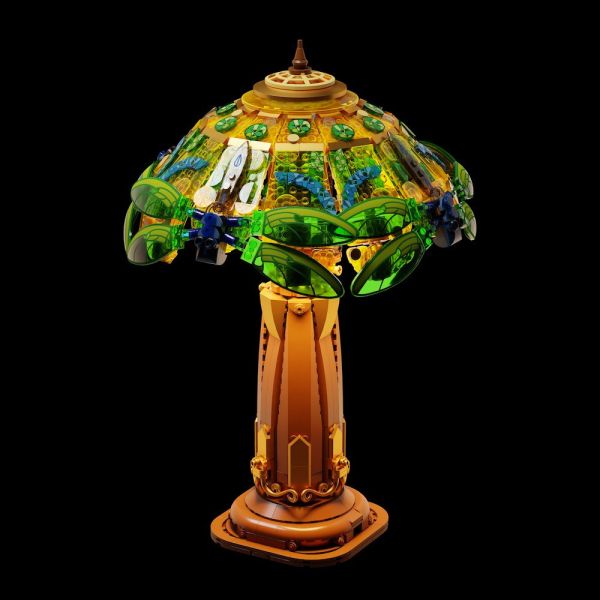 【史派克工廠】預購免運26年3月 PANTASY 拼奇 彩繪蒂芬尼風格檯燈 收藏積木 1218 PANTASY 拼奇 彩繪蒂芬尼風格檯燈 收藏積木