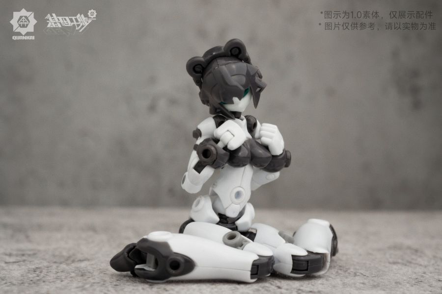 【史派克工廠】預購免運26年2月 全開工作室 基因干涉 QK-ST-002 素體套裝02 組裝模型 0113 全開工作室 基因干涉 QK-ST-002 素體套裝02 組裝模型