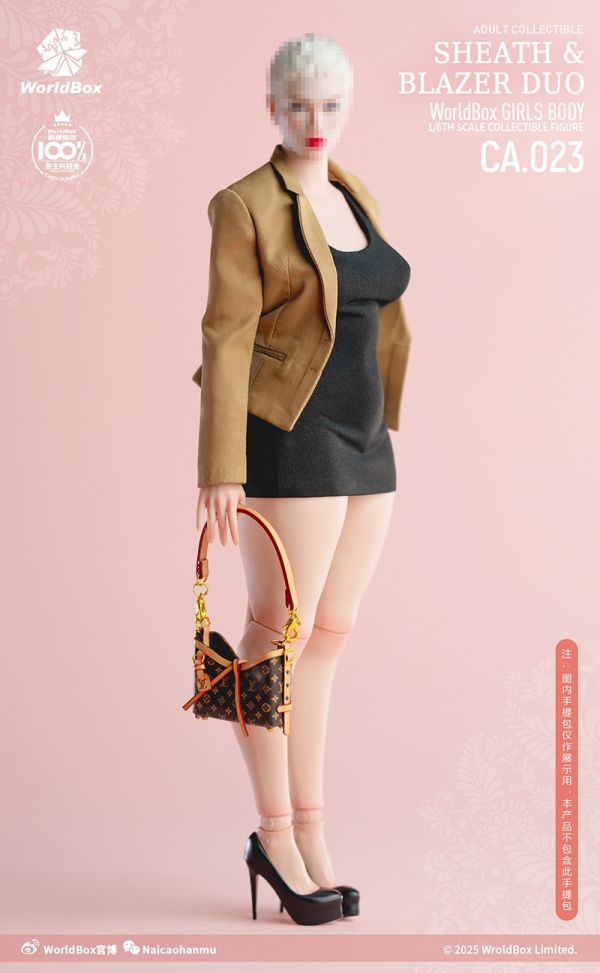 【史派克工廠】結單免運25年12月 Worldbox 1/6 大尺碼服飾吊卡 CA023 0710 Worldbox 1/6 大尺碼服飾吊卡 CA023