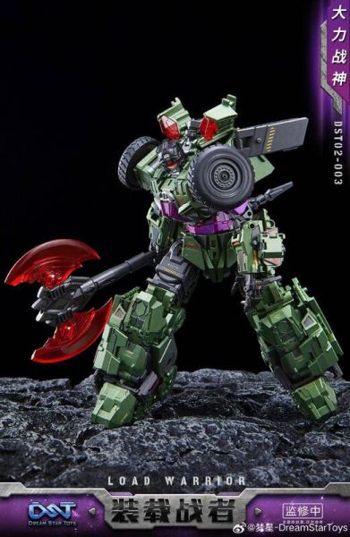 【史派克工廠】結單免運6月 Dream Star Toys DST02-003大力戰神 警力神 卸載車 裝載戰者 0514 Dream Star Toys DST02-003大力戰神 警力神 卸載車 裝載戰者