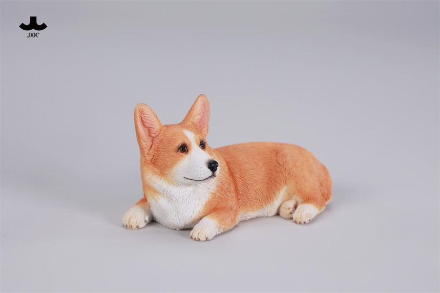 【史派克工廠】結單26年Q2 JXK JXK315 慵懶柯基 Lazy Corgi 動物模型 三色 0209 JXK JXK315 慵懶柯基 Lazy Corgi 動物模型 三色