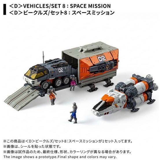【史派克工廠】預購7月 TAKARATOMY T-SPARK ZONE 限定 戴亞克隆 D 系列 太空任務套裝 0130 TAKARATOMY T-SPARK ZONE 限定 戴亞克隆 D 系列 太空任務套裝