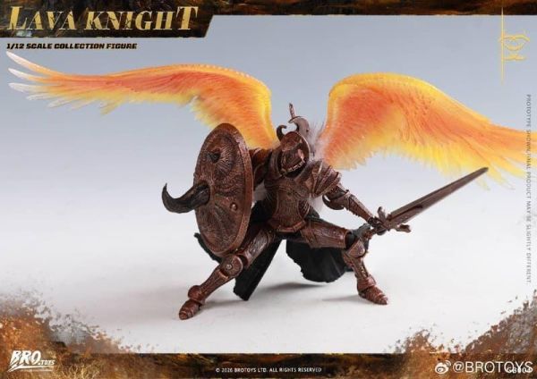 【史派克工廠 】預購免運26年Q3 BROTOYS 1/12 熔巖騎士 GB004 可動布衣人偶模型 0225 BROTOYS 1/12 熔巖騎士 GB004 可動布衣人偶模型