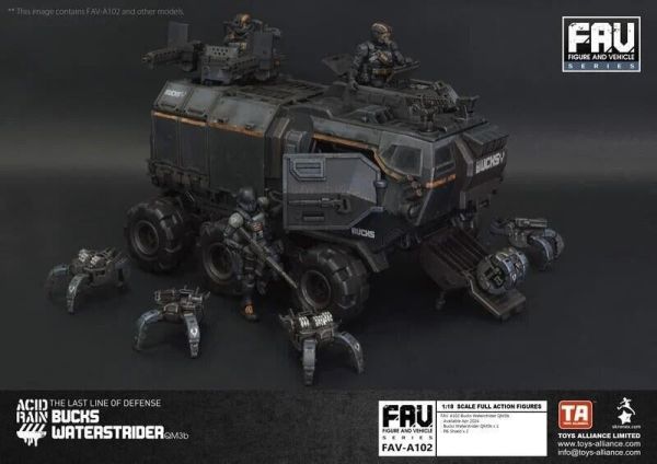 【史派克工廠】結單 預購4月 TOYS ALLIANCE 酸雨戰爭 FAV-A102 公鹿挺進者 QM3b 1009 TOYS ALLIANCE 酸雨戰爭 FAV-A102 公鹿挺進者 QM3b