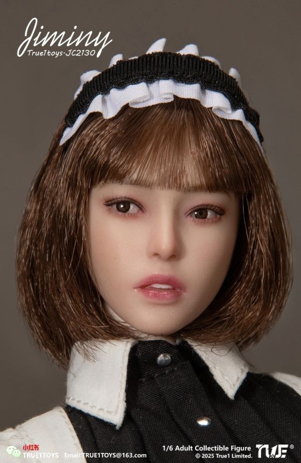 【史派克工廠】預購免運26年Q1 True1Toys 1/6 女僕吉米妮Jiminy 植髮 膠髮 2款 1020 True1Toys 1/6 女僕吉米妮Jiminy 植髮 膠髮 2款