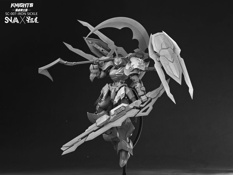 【史派克工廠】結單免運24年12月 SNAA 1/144 圓桌騎士團 鋼鐮 凱IRON SICKLE 組裝模型 1213 SNAA 1/144 圓桌騎士團 鋼鐮 凱IRON SICKLE 組裝模型