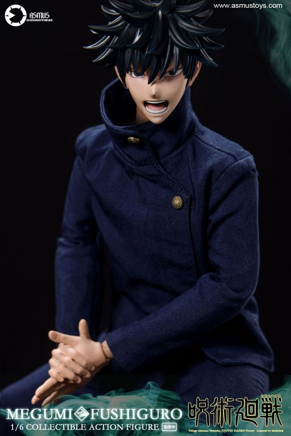 【史派克工廠】結單 預購23年Q4 Asmus Toys 咒術迴戰 1/6 伏黑惠 12吋 可動 JJKS03A 0922 Asmus Toys 咒術迴戰 1/6 伏黑惠 12吋 可動 JJKS03A