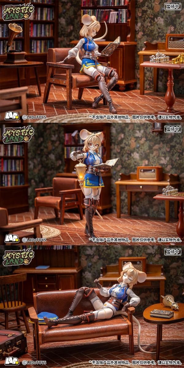 【史派克工廠】預購Q4 LADoTOYS 魔法大陸 ERA-005 鼠娘 瑪格麗特 瑪斯 研究員 1/12 0423 LADoTOYS 魔法大陸 ERA-005 鼠娘 瑪格麗特 瑪斯 研究員 1/12