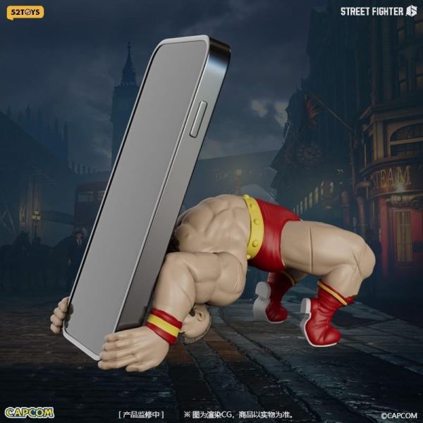 【史派克工廠】結單 免運26年11月 52TOYS 閃電奇舞 快打旋風6 桑吉爾夫手機支架 0819 52TOYS 閃電奇舞 快打旋風6 桑吉爾夫手機支架