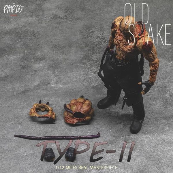 【史派克工廠】預購免運26年Q2 oldsnake 惡靈古堡 追擊者 6吋可動 雙型態 0408 oldsnake 惡靈古堡 追擊者 6吋可動 雙型態