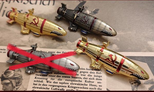 【史派克工廠】結單25年4月 紅色警戒2 基洛夫空艇 金屬 冰箱貼 胸章 0418 紅色警戒2 基洛夫空艇 金屬 冰箱貼 胸章