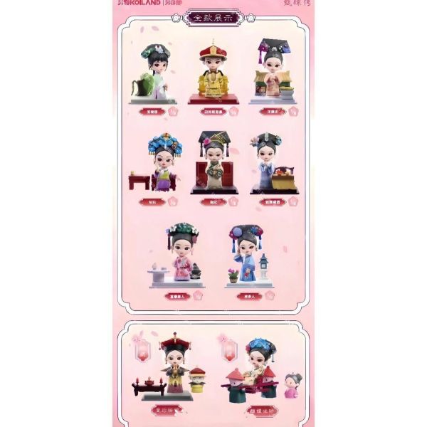 【史派克工廠】結單免運5月 TOP TOY 後宮甄嬛傳 官方系列 四代 甄嬛傳 盲盒 10款 一中盒8入 0310 後宮甄嬛傳 官方系列 四代 甄嬛傳 古裝 宮廷 盲盒 10款 一中盒8入