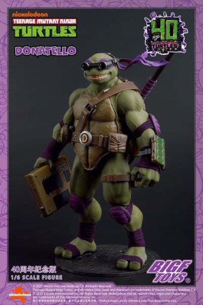 【史派克工廠】預購免運26年Q2 BIGFTOYS 1/6 忍者龜 BIGF-003 多納泰羅 40週年紀念款 1204 BIGFTOYS 1/6 忍者龜 BIGF-003 多納泰羅 40週年紀念款