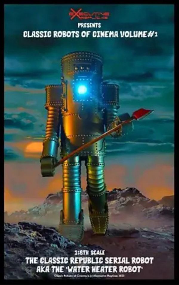 【史派克工廠】結單 預購23年Q4 Executive Replicas 電影經典機器人系列 熱水器機器人 0810 Executive Replicas 電影經典機器人系列 熱水器機器人