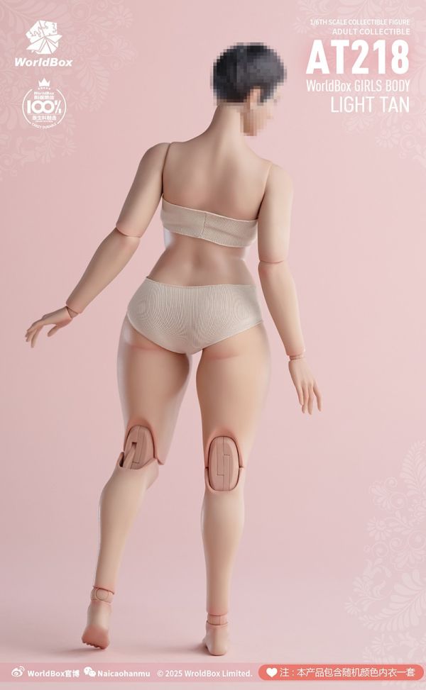 【史派克工廠】結單免運25年12月 Worldbox 1/6 大尺碼女孩 女素體 AT218 白膚 淺麥 0710 Worldbox 1/6 大尺碼女孩 女素體 AT218 白膚 淺麥