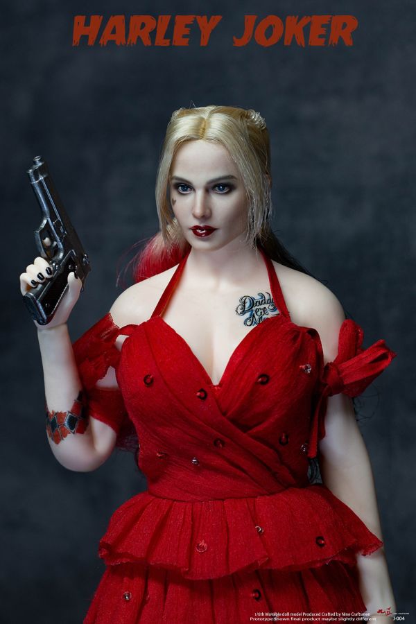 【史派克工廠】結單 預購Q4 九匠Nine Craftsmen 1/6哈莉 小丑女 Harley J-004 無素體 1031 九匠Nine Craftsmen 1/6哈莉 小丑女 Harley J-004 無素體