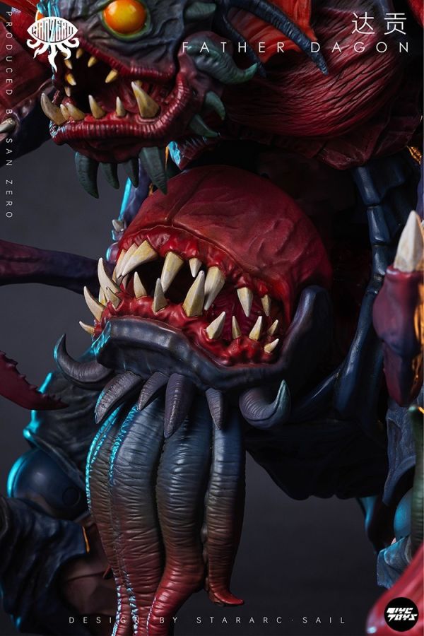 【史派克工廠】結單免運25年Q1 STARARC TOYS 星弧玩具 理性歸零 達貢 克蘇魯 可動 0106 STARARC TOYS 星弧玩具 理性歸零 達貢 克蘇魯 可動