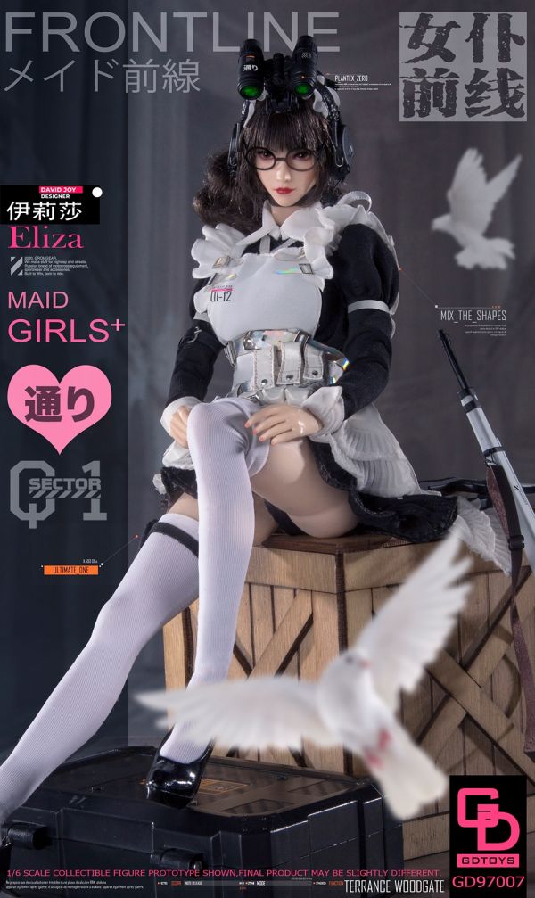【史派克工廠】結單 23年Q3預購 GDTOYS GD97007 女僕前線 第2彈 伊莉莎 ELIZA 1/6 0608 GDTOYS GD97007 女僕前線 第2彈 伊莉莎 ELIZA 1/6