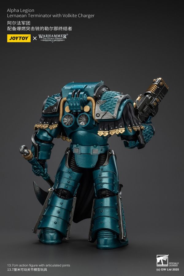 【史派克工廠】結單25年5月 JOYTOY暗源1/18 阿爾法軍團 勒爾那終結者 配備爆燃突擊銃JT01277 0416 JOYTOY暗源1/18 阿爾法軍團 勒爾那終結者 配備爆燃突擊銃JT01277