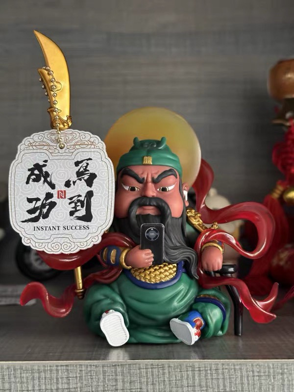 【史派克工廠】預購免運25年10月 泉州文創 關聖帝君 關公 關羽 巨大 潮流盒玩 13cm 1008 泉州文創 關聖帝君 關公 關羽 巨大 潮流盒玩 13cm