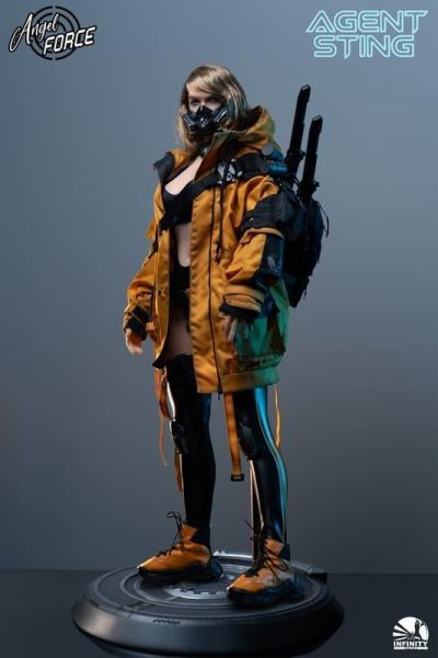 【史派克工廠】預購免運Q4 開天 Angel Force 1/3 矽膠可動 賽博特務 AGENT-STING 訂0409 開天 Angel Force 1/3 矽膠可動 賽博特務 AGENT-STING