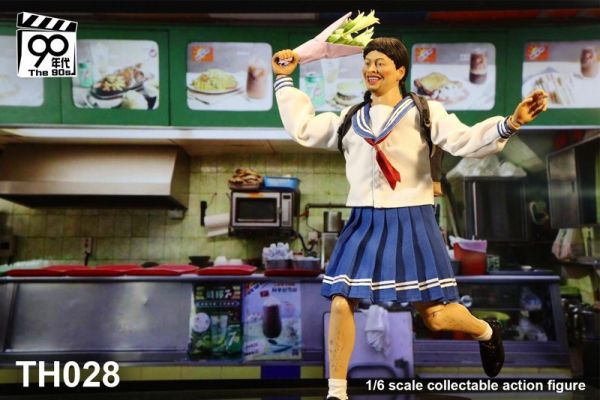 【史派克工廠】結單免運25年Q1 90’s 1/6 斯文學生妹 TH028 如花 食神 1115 90’s 1/6 斯文學生妹 TH028 如花 食神