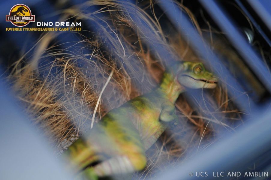 【史派克工廠】預購免運26年7月 DinoDream 經典收藏系列 失落的世界 小暴龍及籠子 1/30 0701 DinoDream 經典收藏系列 失落的世界 小暴龍及籠子 1/30