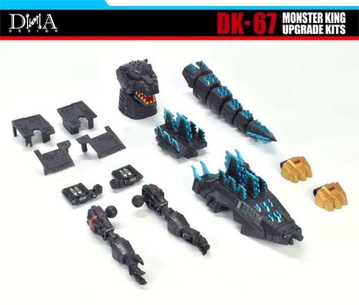 【史派克工廠】結單25年10月 DNA DK-67 變形金剛 哥吉拉 鋼索 密卡登 哥吉拉Ver. 配件包 0731 DNA DK-67 變形金剛 哥吉拉 鋼索 密卡登 哥吉拉Ver. 配件包