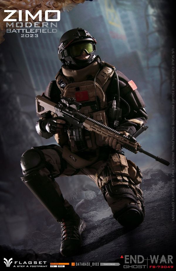 【史派克工廠】結單 預購Q3 FLAGSET 1/6 末日戰爭系列 END WAR 死神小隊 子墨 FS-73049 0621 FLAGSET 1/6 末日戰爭系列 END WAR 死神小隊 子墨 FS-73049
