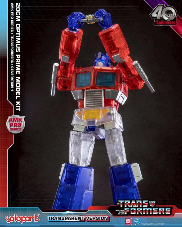 【史派克工廠】預購免運 YOLOPARK 限定品 彩透版本 擎天柱 柯博文 簡易組模型 1203 YOLOPARK 限定品 彩透版本 擎天柱 柯博文 簡易組模型