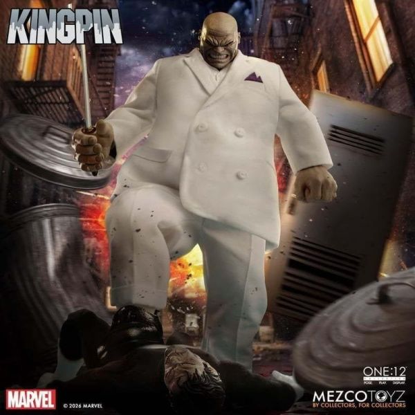 【史派克工廠】結單 免運9月 MEZCO One 12 Marvel 金霸王 Kingpin 1/12 可動 0907 MEZCO One 12 Marvel 金霸王 Kingpin 1/12 可動