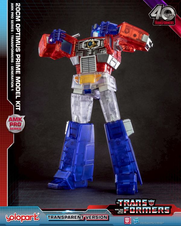 【史派克工廠】預購免運 YOLOPARK 限定品 彩透版本 擎天柱 柯博文 簡易組模型 1203 YOLOPARK 限定品 彩透版本 擎天柱 柯博文 簡易組模型