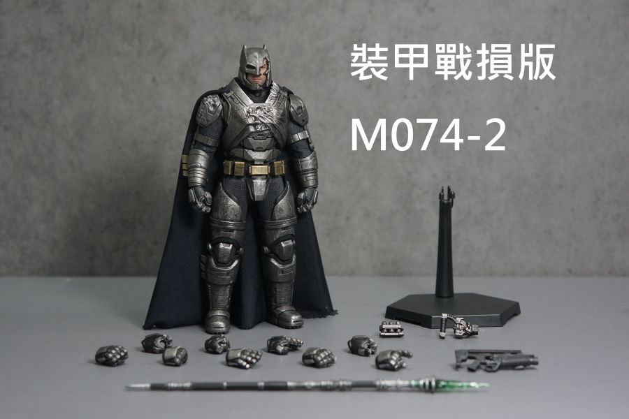 【史派克工廠】結單 預購24年 閃回 重裝 蝙蝠俠 1/12 正常套裝 M074-1 2 3 戰損套裝 黑色套裝 0419 閃回 重裝 蝙蝠俠 1/12 正常套裝 M074-1 2 3 戰損套裝 黑色套裝