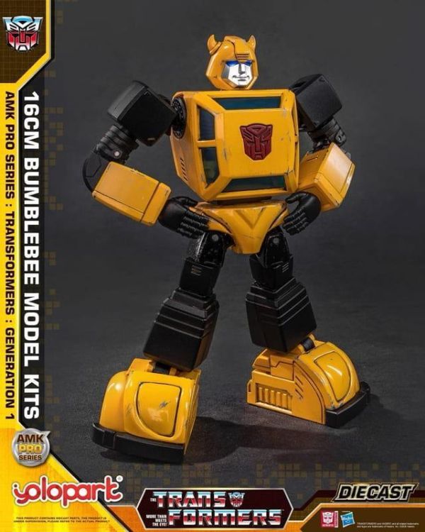 【史派克工廠】結單免運26年Q1 YOLOPARK AMK PRO系列 變形金剛G1 大黃蜂 預組裝合金可動 0323 YOLOPARK AMK PRO系列-變形金剛 G1 大黃蜂 預組裝可動模型