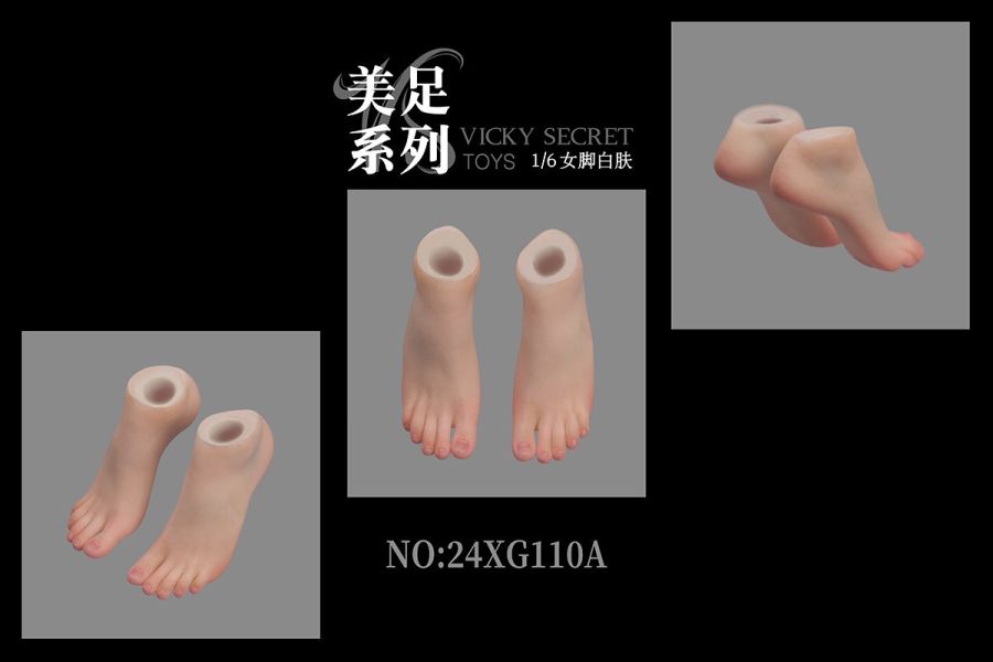 【史派克工廠】結單25年Q2 VSTOYS 1/6 美女腳型 24XG110白膚 24XG111麥色 4對 0113 VSTOYS 1/6 美女腳型 24XG110白膚 24XG111麥色 4對