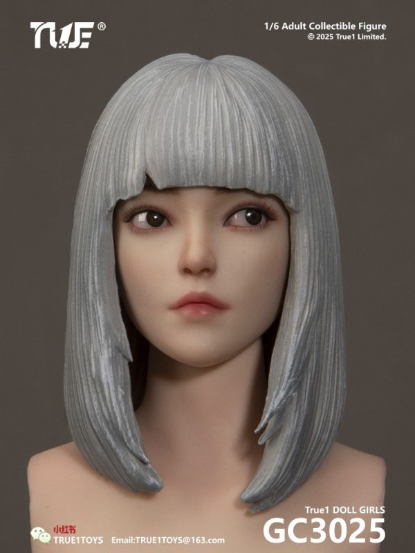 【史派克工廠】預購免運26年Q1 True1Toys 1/6 關節可動女人偶 基礎套組 GC3025 1023 True1Toys 1/6 關節可動女人偶 基礎套組 GC3025