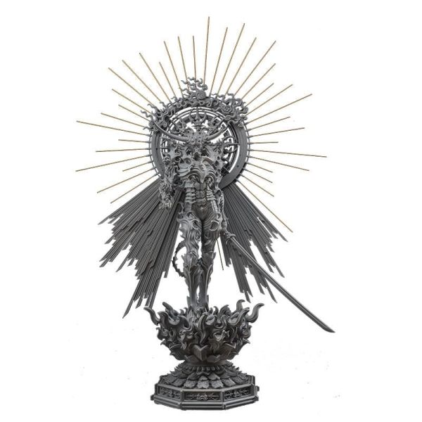 【史派克工廠】結單 預購 毒島孝牧 冥王ハリ・ハラ羯諦 GK 雕像 未上色 白模 白件 半成品 訂 0526 毒島孝牧 冥王ハリ・ハラ羯諦 GK 雕像 未上色 白模 白件 半成品 訂