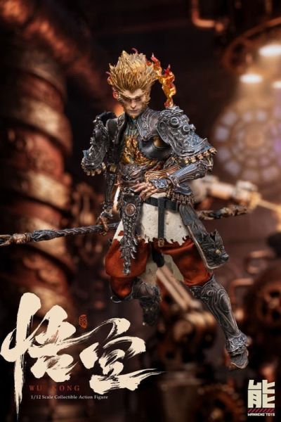 【史派克工廠】結單免運Q3 腕能 Wanneng Toys 1/12 悟空 原始設計可動人偶 SPT-001 0202 腕能 Wanneng Toys 1/12 悟空 原始設計可動人偶 SPT-001