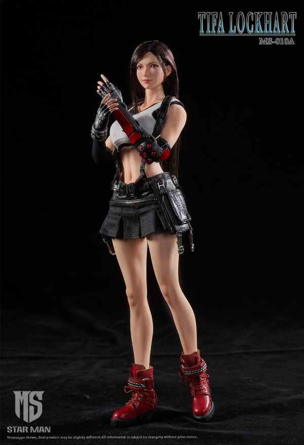 【史派克工廠】結單 預購24年Q4 STAR MAN 1/6 幻想女神 蒂法 白色背心黑短裙版 紫色緊身吊帶洋裝版 0716 STAR MAN 1/6 幻想女神 蒂法 白色背心黑短裙版 紫色緊身吊帶洋裝版