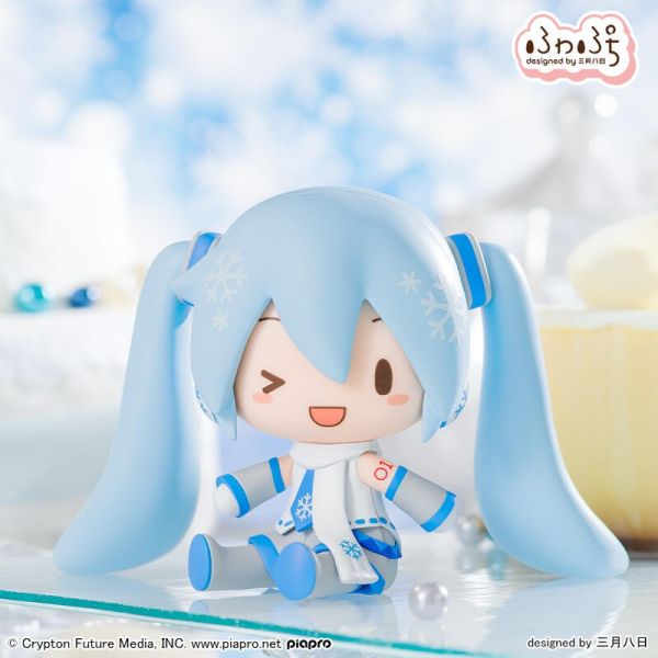 【史派克工廠】結單26年2月 SEGA 初音未來系列 ふわぷち Q版掌上坐姿 雪初音 0725 SEGA 初音未來系列 ふわぷち Q版掌上坐姿 雪初音