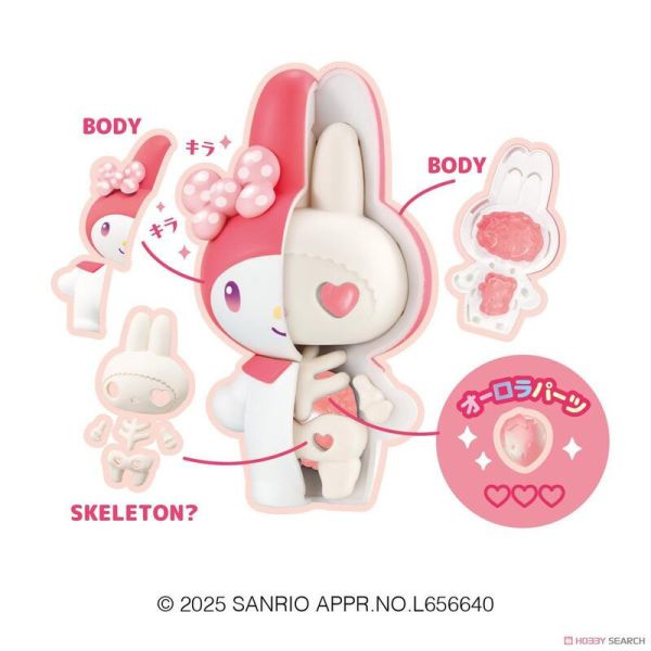 【史派克工廠】結單25年6月 MH盒玩 解體拼圖 FANTASY 三麗鷗 半剖公仔 美樂蒂&酷洛米 0226 MH盒玩 解體拼圖 FANTASY 三麗鷗 半剖公仔 美樂蒂&酷洛米