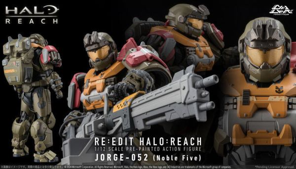 【史派克工廠】結單25年6月 千值練RE:EDIT 1000Toys HALO最後一戰 JORGE-052 貴族5號 1105 千值練RE:EDIT 1000Toys HALO最後一戰 JORGE-052 貴族5號