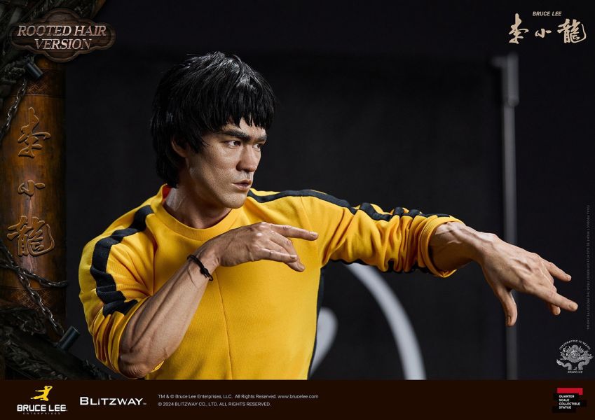 【史派克工廠】結單 預購24年Q4 Blitzway 1/4 Bruce Lee 李小龍植髮雕像 -SS-22401 0411 Blitzway 1/4 Bruce Lee 李小龍植髮雕像 BW-SS-22401
