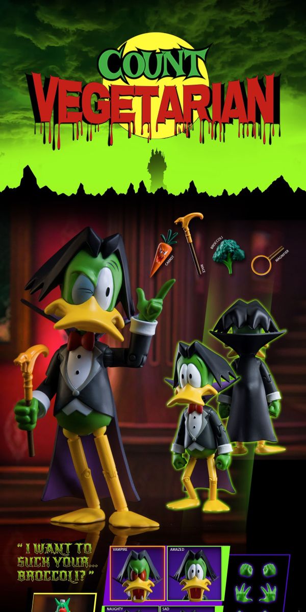 【史派克工廠】預購免運26年Q2 幸福童年 6寸 怪鴨歷險記 素食伯爵 可動 #HC01 再販 0108 幸福童年 6寸 怪鴨歷險記 素食伯爵 可動 #HC01 再販