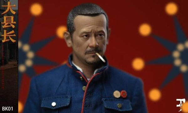 【史派克工廠】現貨 BJ STUDIO 1/6讓子彈飛 鵝城大縣長 張麻子 麻匪 九筒大哥 BK01 可動 1208 BJ STUDIO 1/6讓子彈飛 鵝城大縣長 張麻子 麻匪 九筒大哥 BK01 可動